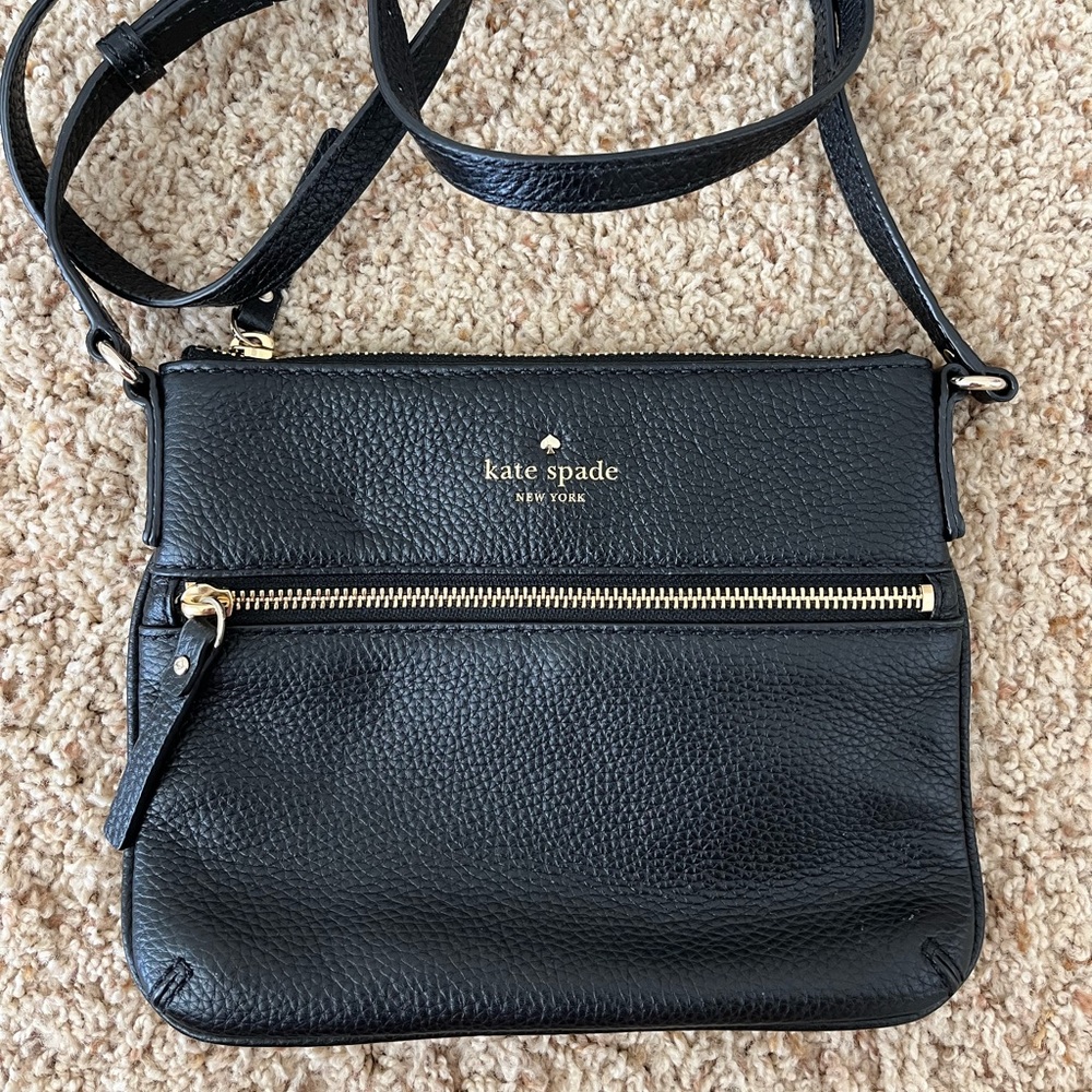Kate Spade black shoulder bag